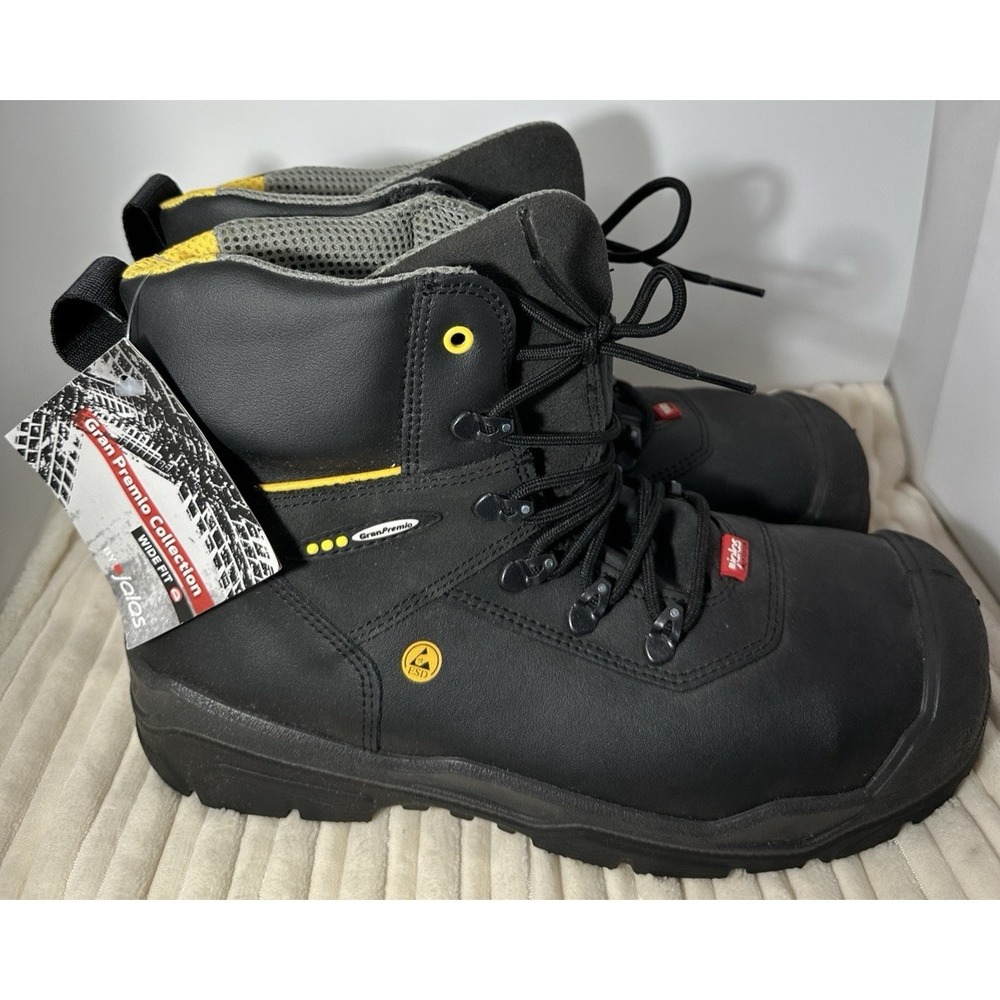 Jalas 1828 Jupiter Safety Boots SteelToe Puncture Ankle Protect Men's US 9 NWT